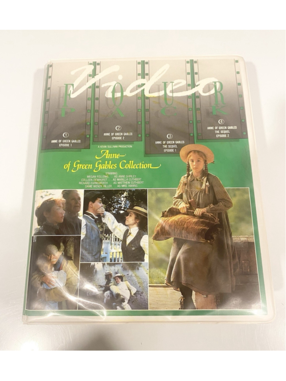 Anne of Green Gables Collector 4 VHS Set Megan Follows 1985 + Sequel Vintage